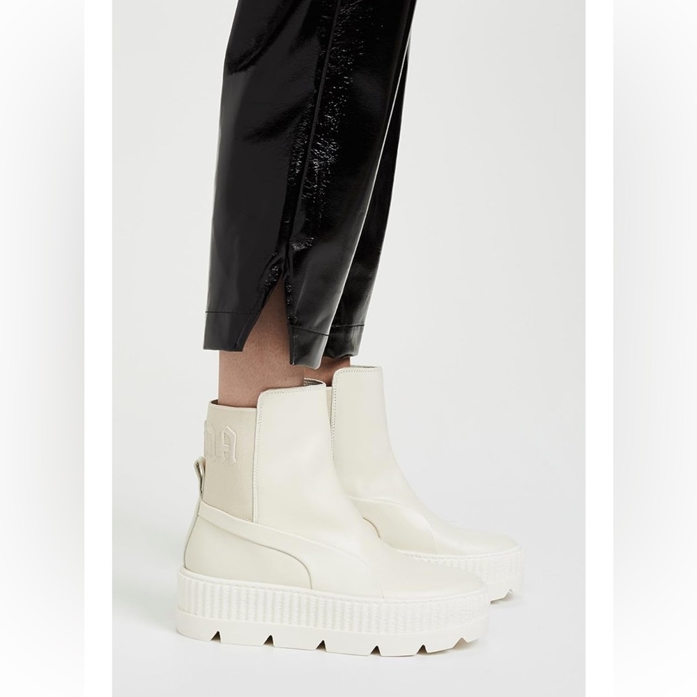 NIB - PUMA x FENTY Chelsea Sneaker Boots in Vanilla Ice